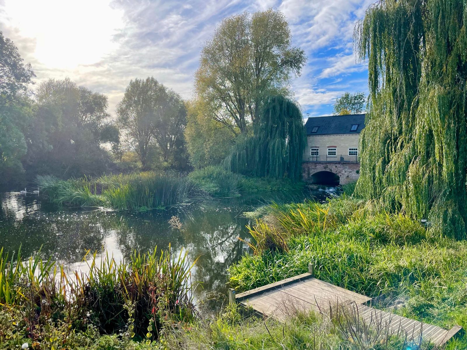 The mill on the Great Ouse at Olney